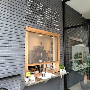 the outside of the building