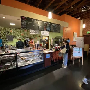 Coffeehouse lobby