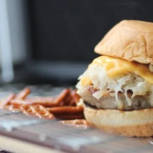 Motley Crews Brat Burger