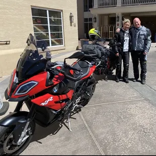 Touring with your spouse - nothing better!