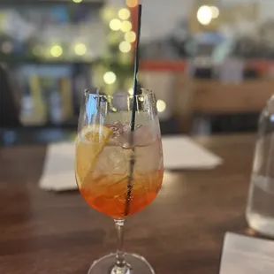 Aperol spritz.