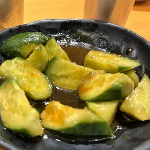 Marinated Cucumbers