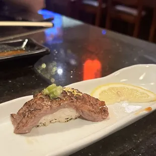 A A5 Wagyu Sushi 1pcs