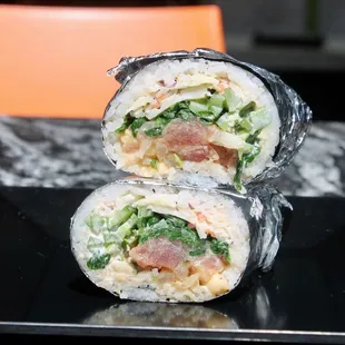 Island Tuna Burrito