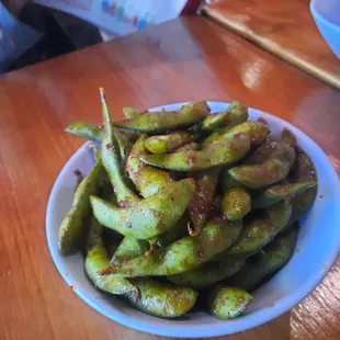 Spicy Edamame