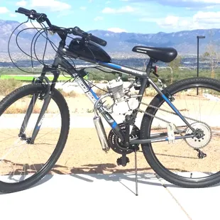 This is our Storm bike with BTB kit.