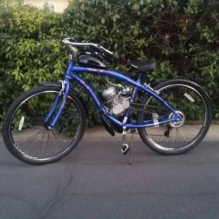 "The Iceman" from Motopsychos505. Albuquerque's leader in motorized bicycles. Don't delay-Get yours today!!!