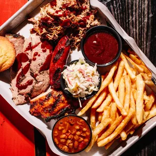 BBQ platter