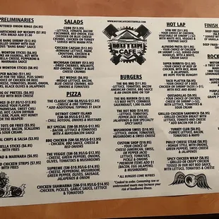 Menu.