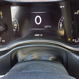 This is my actual mileage (46,081)