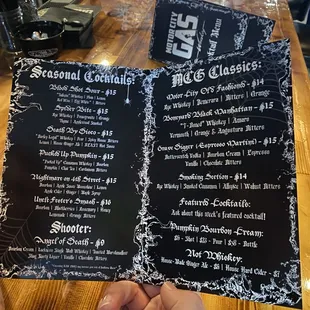 Seasonal menu September 2024