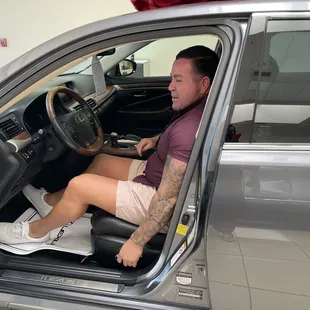 Lexus LS 460 nebula grey