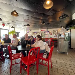 Small but cozy place.