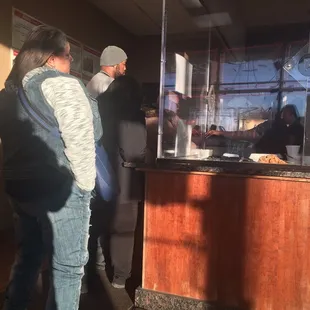 Long wait line