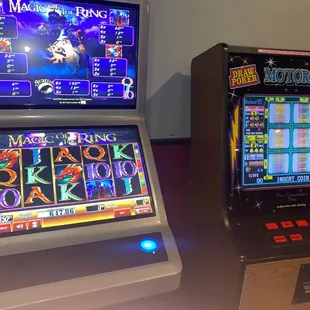 One machine says for entertainment only and the other doesn't and he's not paying me my winnings. 5 stars down