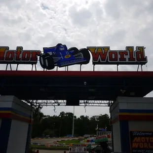 The entrance