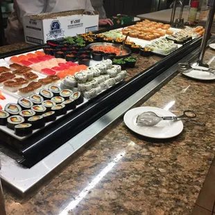 Their attempt at sushi