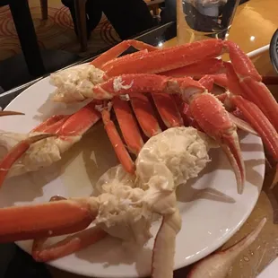 Crab legs are looking good!