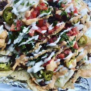 Nacho Daddy vegan nachos
