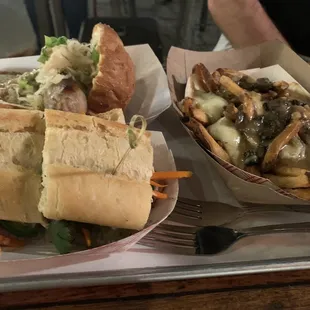 Motobahn mi, poutine and a brat