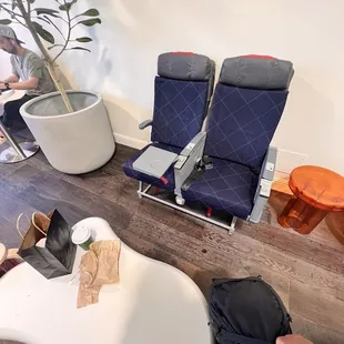 Seats like in airplane