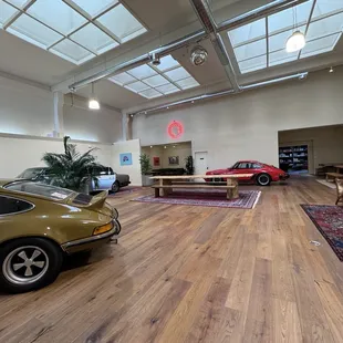 Inside the club area