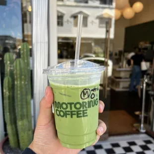 Matcha Latte with Oat