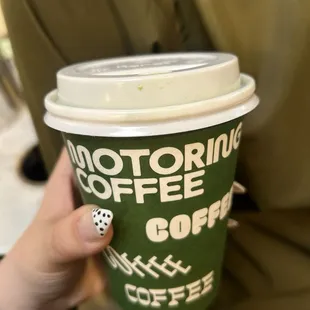 Strawberry oatmilk matcha