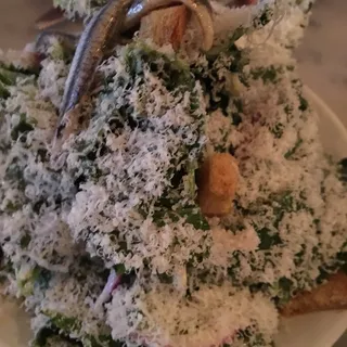 Baby Kale Caesar Salad