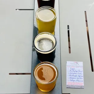 Beer flight