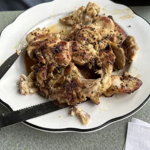 Grilled Turkey Chop Dinner