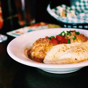 Chorizo biscuits and gravy - level 100!
