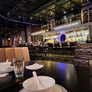 View of bar