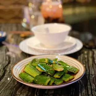 Marinated Cucumber