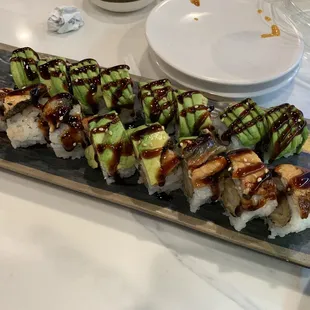 sushi and sashimi, sashimi, sushi, food