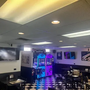 interior, sushi and sashimi