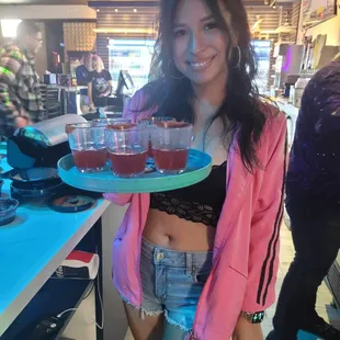 Mexican candy Shots
