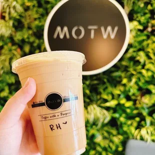 Rosemary Honey Latte