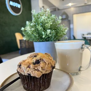 Coffee and muffin