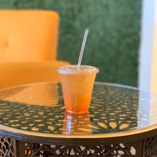 Iced Peach Green Tea