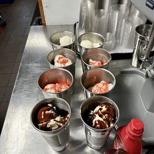 Motz's farm fresh dairy milkshakes