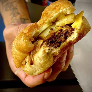 Motz's Famous Cheeseburger Slider
