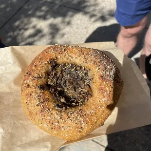 Mushroom bialy