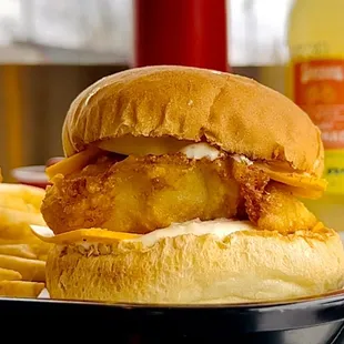 Motz&apos;s Hand Battered Cod Loin Fish Sandwich