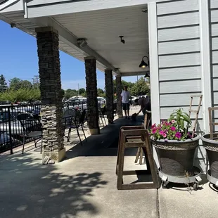 Patio seating