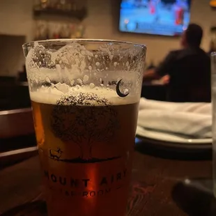 a pint of beer