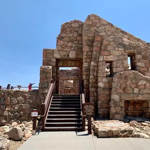 The Castle in the Sky - a house built at the peak of Mount Evans.
