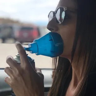 Oxygen at the peak!