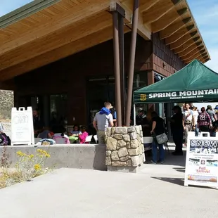 The crafts concession.