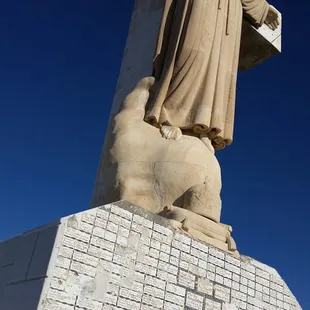 The top of the Mountain.  Jesus awaiting your arrival.